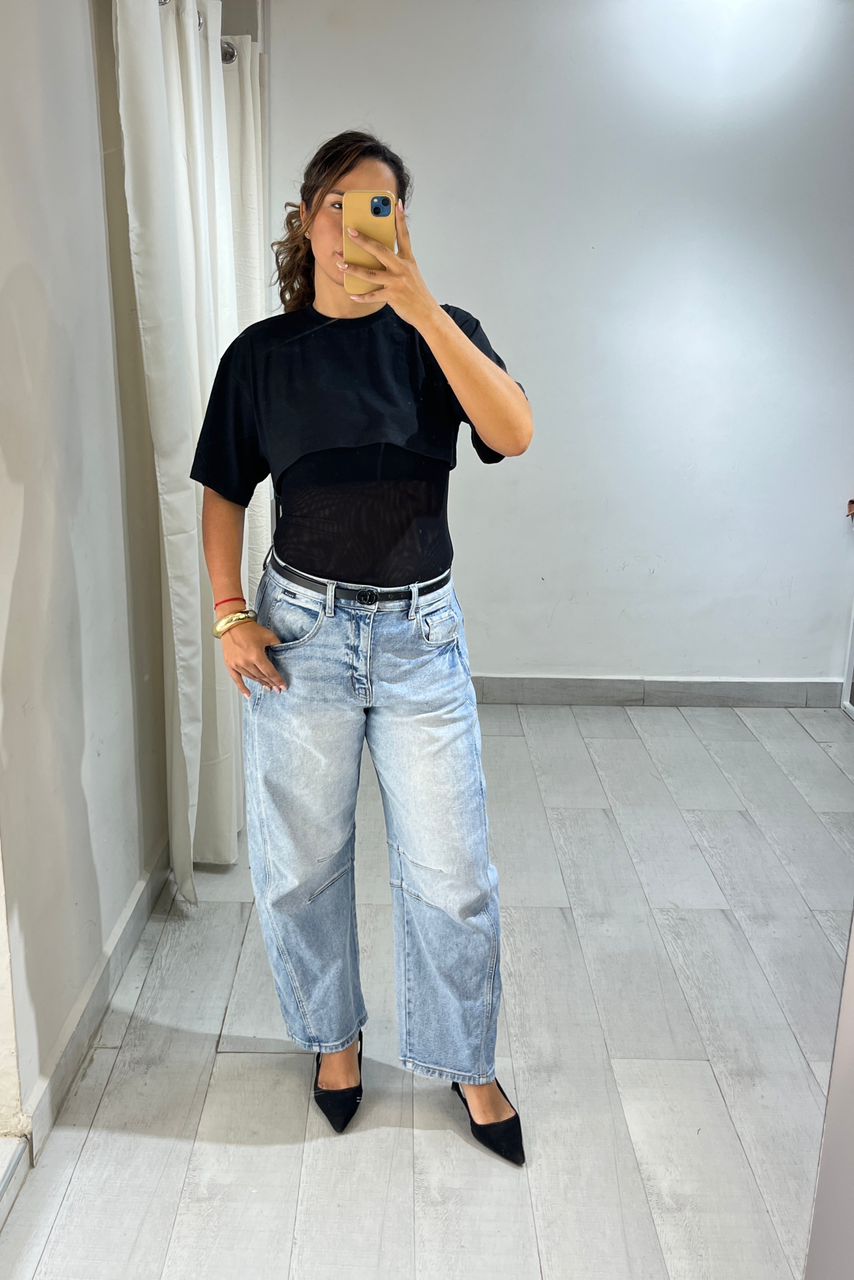 BODY MALLA + TSHIRT CORTA